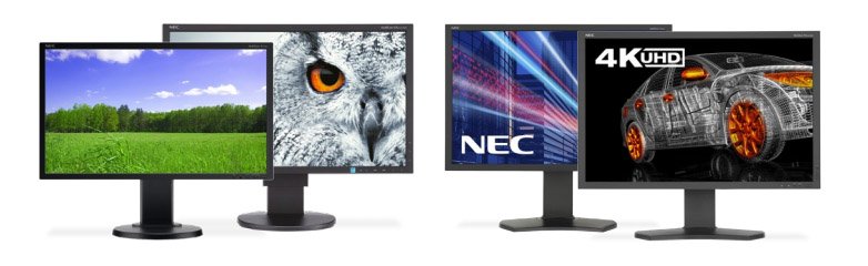 Старт продаж мониторов NEC
